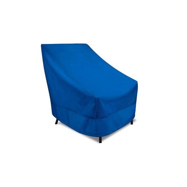 Eevelle MERIDIAN Series, High Back Patio Chair Cover - Royal Blue, 32.5L x 25.5W x 34H MDCHB-RYL - main